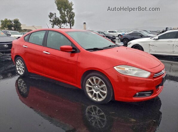 1C3CDFFAXGD819299 2016 DODGE DART Red Առջևի աջ