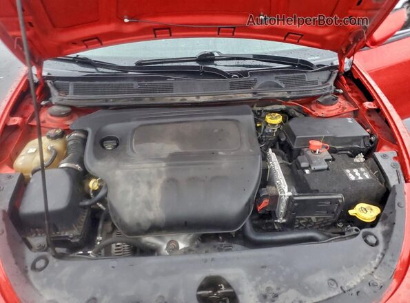 1C3CDFFAXGD819299 2016 DODGE DART Red Սալոնի հետևի տեսք
