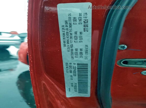 1C3CDFFAXGD819299 2016 DODGE DART Red Շարժիչի բաժամունքի տեսք