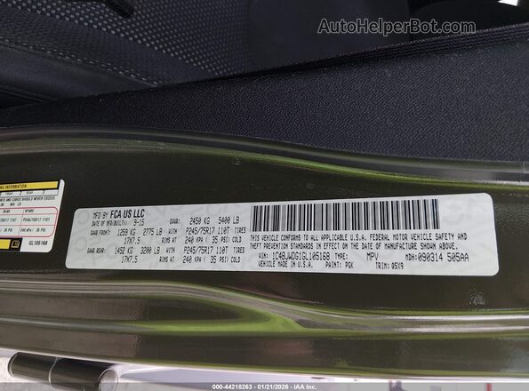 1C4BJWDG1GL105168 2016 JEEP WRANGLER UNLIMITED Зеленый Вид подкапотного пространства