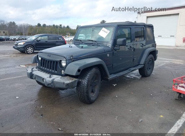 1C4BJWDG2GL284904 2016 JEEP WRANGLER UNLIMITED Gray Передня ліва чверть