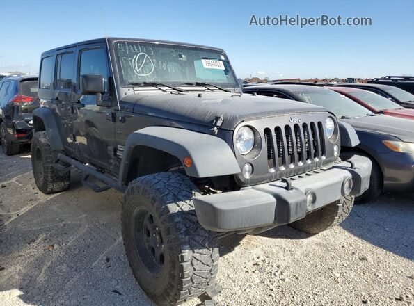 1C4BJWDG3HL602126 2017 JEEP WRANGLER Серый Передняя правая четверть