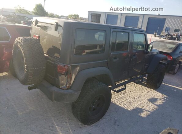 1C4BJWDG3HL602126 2017 JEEP WRANGLER Серый Задняя правая четверть