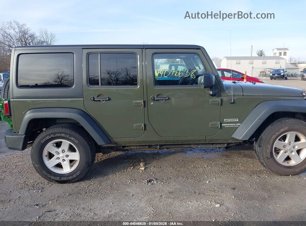 1C4BJWDG6GL125125 2016 JEEP WRANGLER UNLIMITED Green Widok wnętrza z tyłu