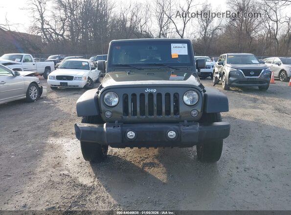 1C4BJWDG6GL125125 2016 JEEP WRANGLER UNLIMITED Green Widok zestawu wskaźników