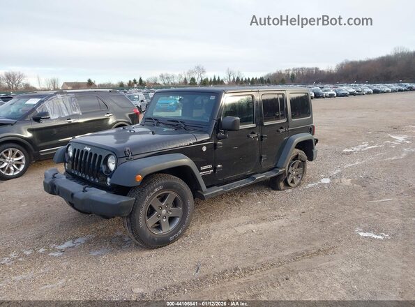 1C4BJWDG7HL539449 2017 JEEP WRANGLER UNLIMITED Black Przód lewy