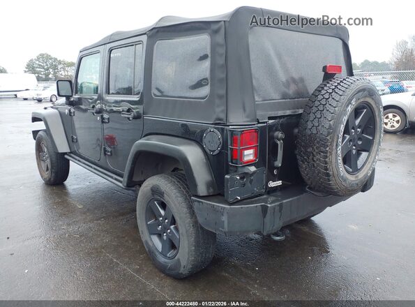 1C4BJWDGXGL133602 2016 JEEP WRANGLER UNLIMITED Black Rear left