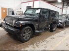 2016 Jeep Wrangler Unlimited Sahara Черный vin: 1C4BJWEG5GL290467