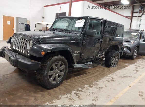 1C4BJWEG5GL290467 2016 JEEP WRANGLER UNLIMITED Черный Передняя левая четверть