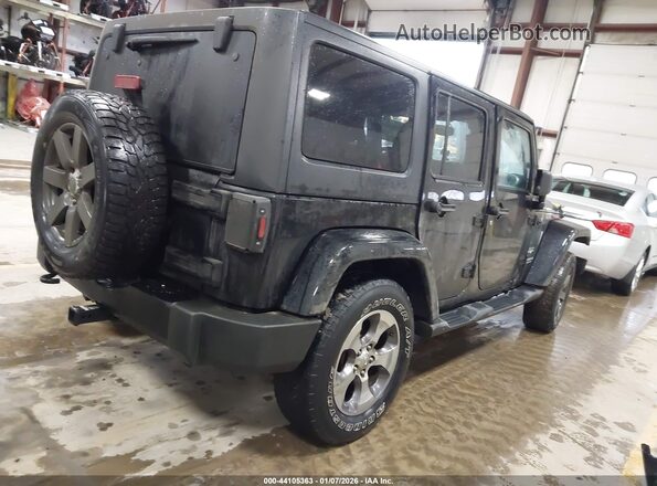 1C4BJWEG5GL290467 2016 JEEP WRANGLER UNLIMITED Черный Задняя правая четверть