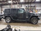 2016 Jeep Wrangler Unlimited Sahara Черный vin: 1C4BJWEG5GL290467