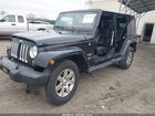 2016 Jeep Wrangler Unlimited Sahara Черный vin: 1C4HJWEG0GL125906