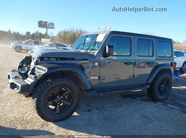1C4HJXDG7KW557004 2019 JEEP WRANGLER UNLIMITED Gray 