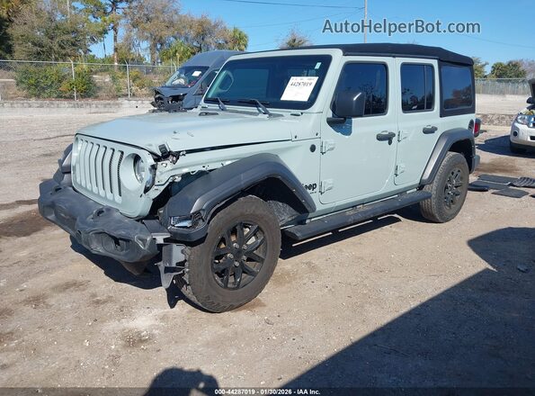 1C4HJXDGXPW639364 2023 JEEP WRANGLER Gray Front left