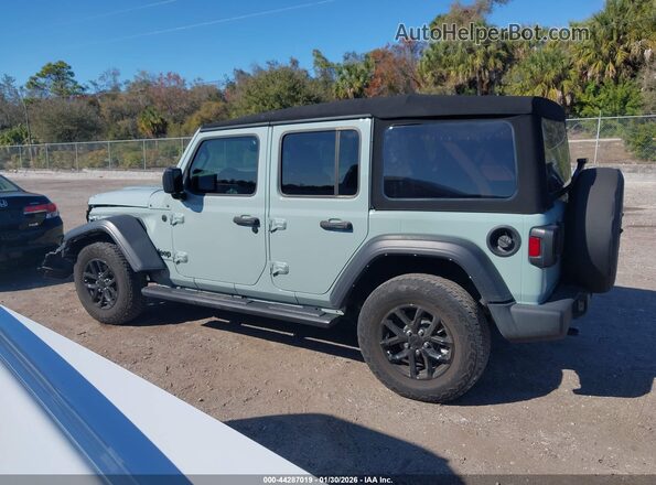 1C4HJXDGXPW639364 2023 JEEP WRANGLER Gray 360 interior view