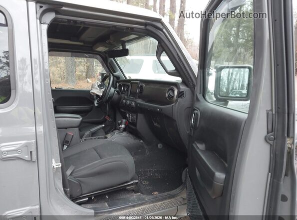 1C4HJXDM8MW554654 2021 JEEP WRANGLER UNLIMITED Серый Вид салона спереди