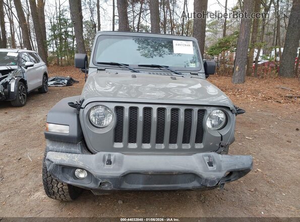 1C4HJXDM8MW554654 2021 JEEP WRANGLER UNLIMITED Серый Вид спереди