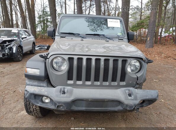 1C4HJXDM8MW554654 2021 JEEP WRANGLER UNLIMITED Серый Вид щитка приборов