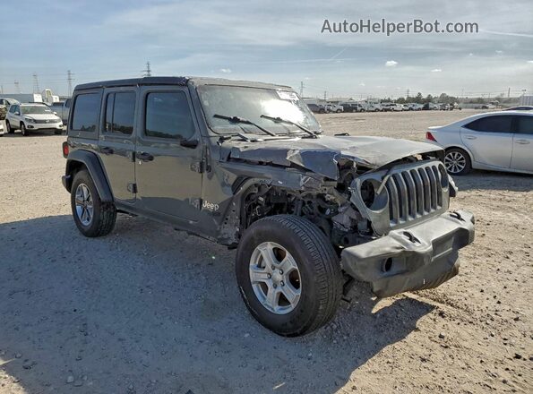 1C4HJXDN0MW509619 2021 JEEP WRANGLER Gray Przód prawy