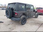 2021 Jeep Wrangler Unlimited Willys 4x4 Серый vin: 1C4HJXDN0MW665787