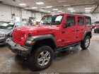 2019 Jeep Wrangler Unlimited Sport S 4x4 Красный vin: 1C4HJXDN6KW624044