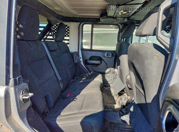 1C4HJXDN7LW204441 2020 JEEP WRANGLER Серебряный Вид задних сидений