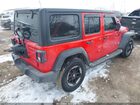 2019 Jeep Wrangler Unlimited Sport S 4x4 Красный vin: 1C4HJXDNXKW591467