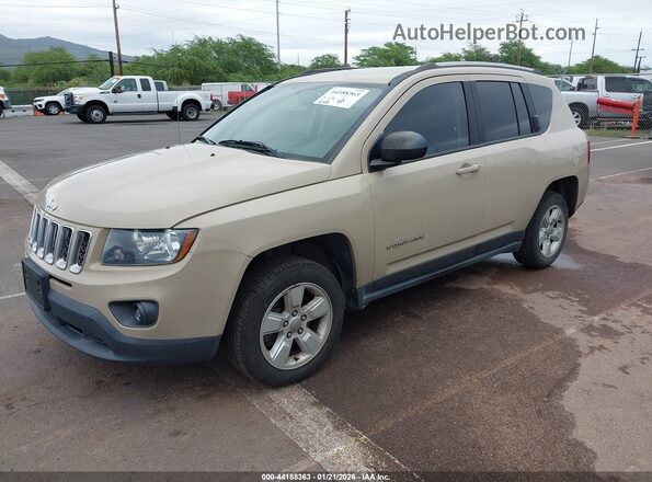 1C4NJCBA0HD131640 2017 JEEP COMPASS Коричневый Передняя левая четверть