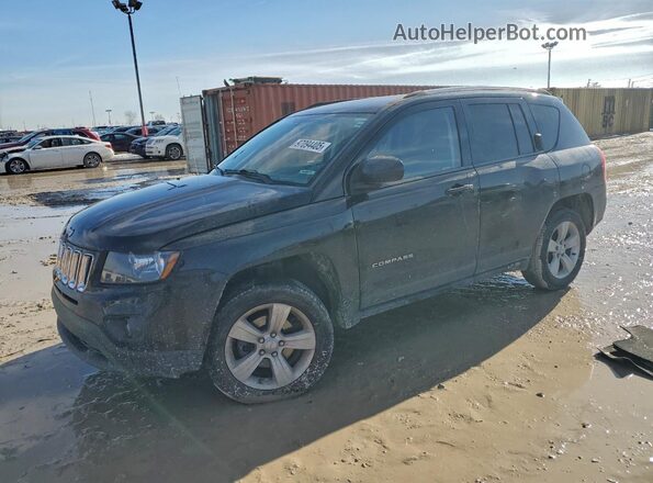 1C4NJCBA2GD508015 2016 JEEP COMPASS Black Przód lewy