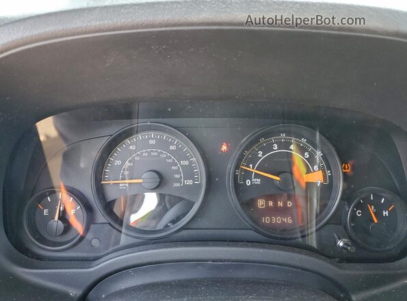 1C4NJCBA2GD508015 2016 JEEP COMPASS Black Widok zestawu wskaźników