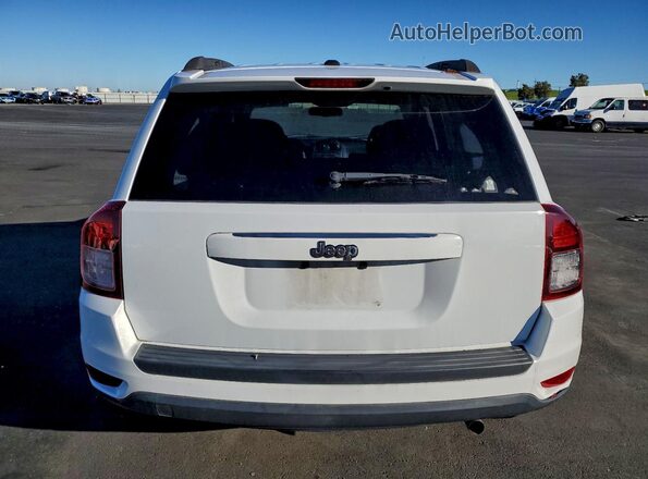 1C4NJCBA2GD705170 2016 JEEP COMPASS Белый Вид сзади