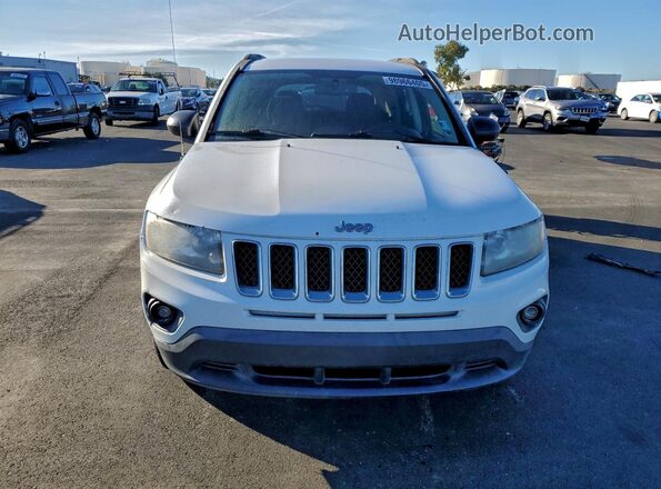 1C4NJCBA2GD705170 2016 JEEP COMPASS Белый Вид спереди
