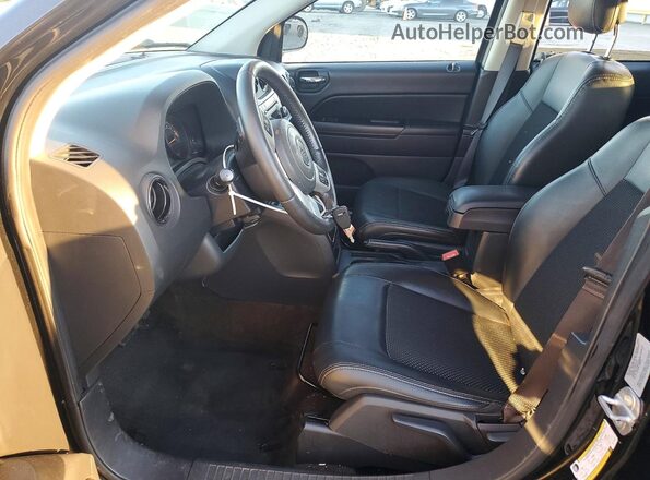 1C4NJCBA9HD173823 2017 JEEP COMPASS Black Widok wnętrza z przodu