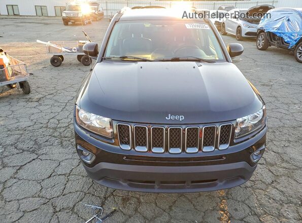 1C4NJCBA9HD173823 2017 JEEP COMPASS Black Widok z przodu