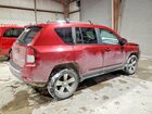 2016 Jeep Compass Latitude Темно-бордовый vin: 1C4NJDEB3GD723669