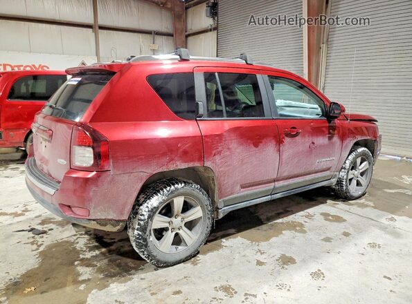 1C4NJDEB3GD723669 2016 JEEP COMPASS Темно-бордовый Задняя правая четверть