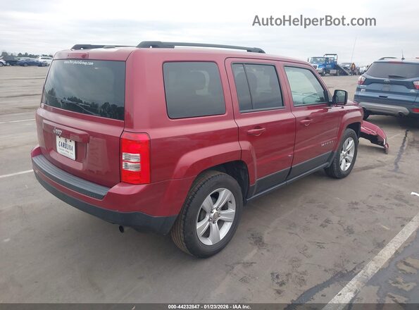 1C4NJPBB1HD201422 2017 JEEP PATRIOT Красный Задняя правая четверть