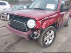 2017 Jeep Patriot Sport Fwd Красный vin: 1C4NJPBB1HD201422