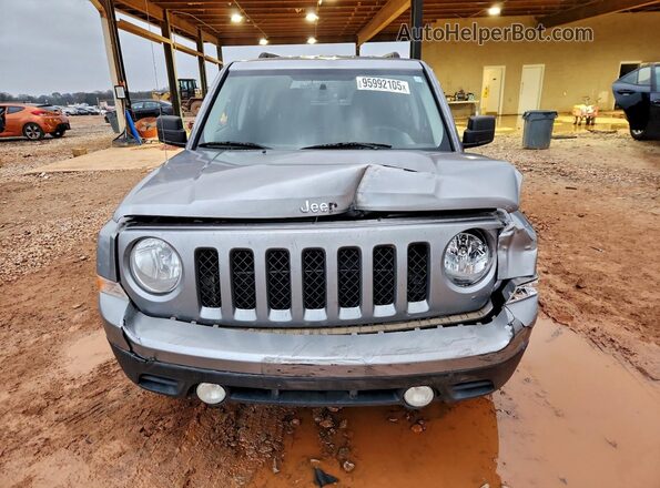 1C4NJPBB4GD576638 2016 JEEP PATRIOT Серебряный Вид спереди