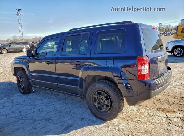 1C4NJPBB9HD103609 2017 JEEP PATRIOT Blue Tył lewy