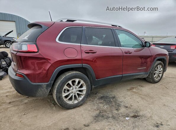 1C4PJLCB2KD331992 2019 JEEP CHEROKEE Красный Задняя правая четверть