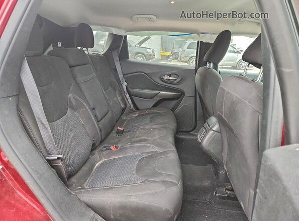 1C4PJLCB2KD331992 2019 JEEP CHEROKEE Красный Вид задних сидений