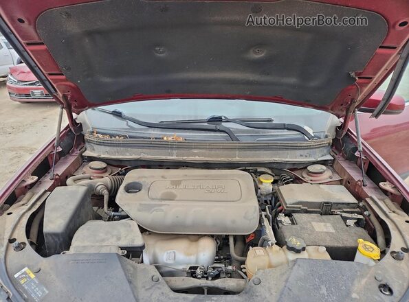 1C4PJLCB2KD331992 2019 JEEP CHEROKEE Красный Вид задней части салона