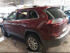 2019 Jeep Cherokee Latitude Fwd Red vin: 1C4PJLCB4KD466648