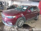 2019 Jeep Cherokee Latitude Fwd Red vin: 1C4PJLCB4KD466648