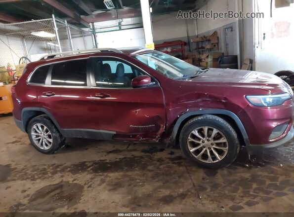 1C4PJLCB4KD466648 2019 JEEP CHEROKEE Red Widok wnętrza z tyłu
