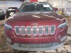 2019 Jeep Cherokee Latitude Fwd Red vin: 1C4PJLCB4KD466648