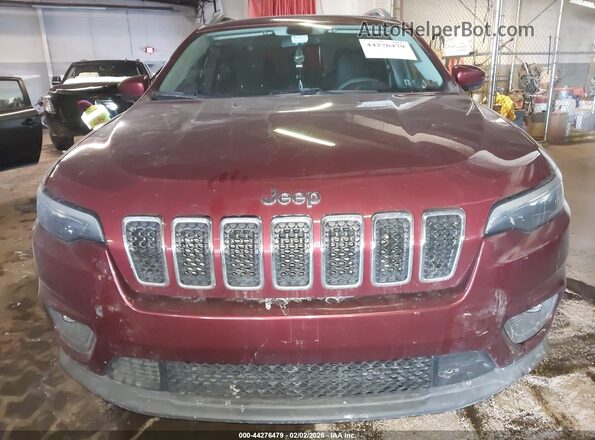 1C4PJLCB4KD466648 2019 JEEP CHEROKEE Red Widok zestawu wskaźników
