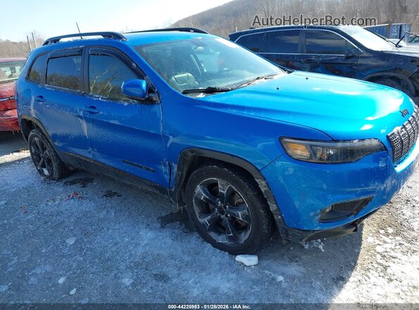1C4PJLLB0LD610567 2020 JEEP CHEROKEE Blue Front right