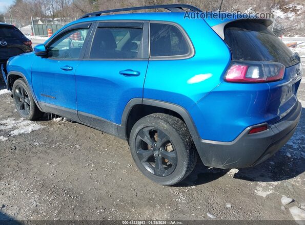 1C4PJLLB0LD610567 2020 JEEP CHEROKEE Blue Rear left